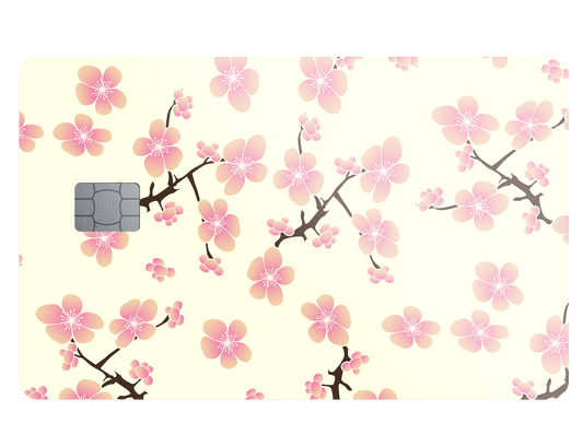 Cherry Blossom Credit Card Skin