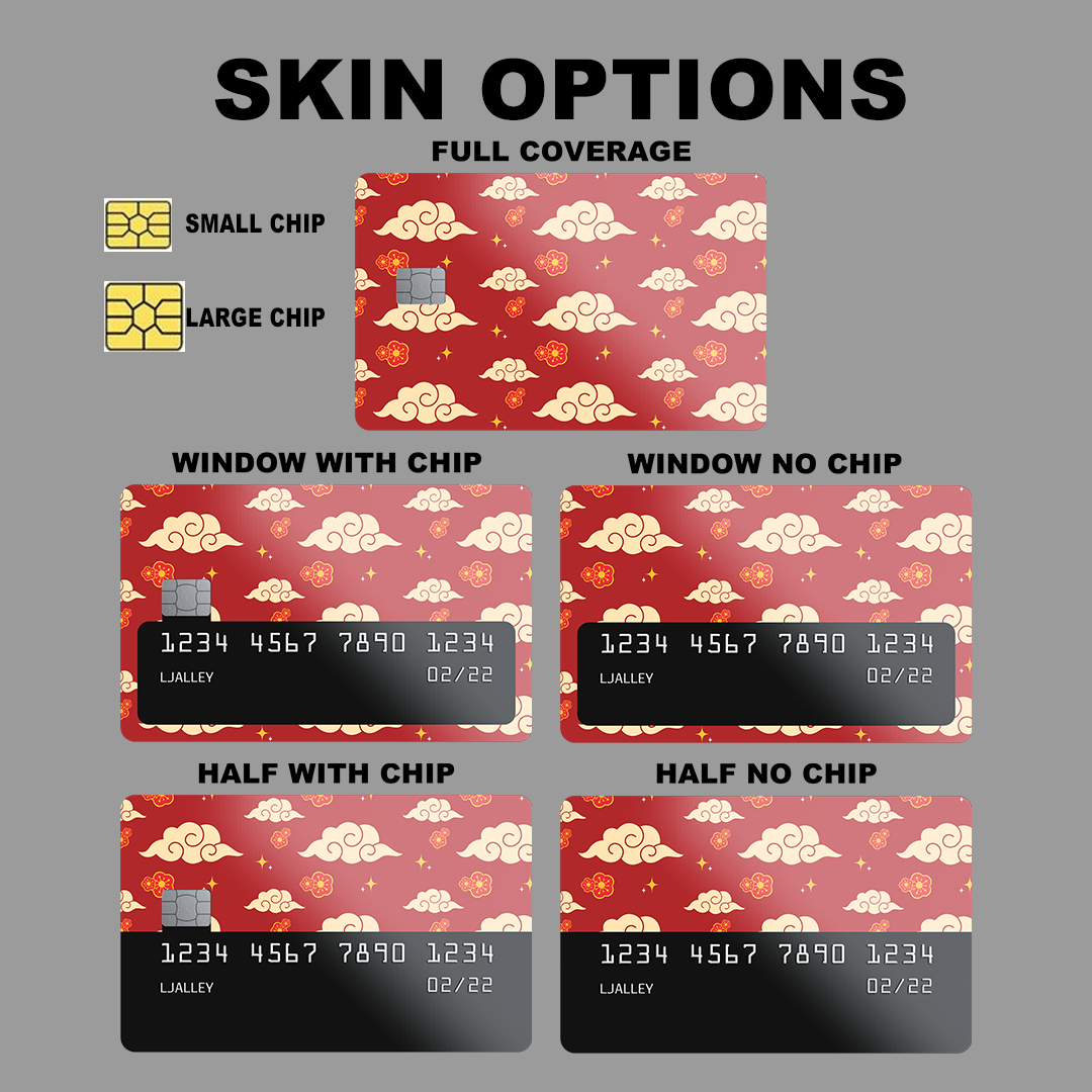 Clouds Credit Card Skin