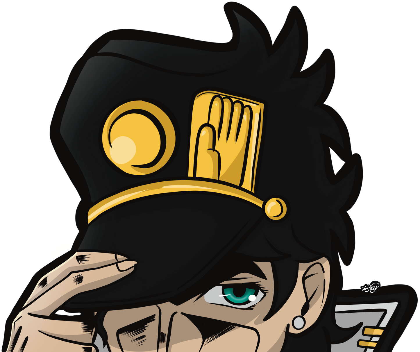 Holographic Jotaro Peeker