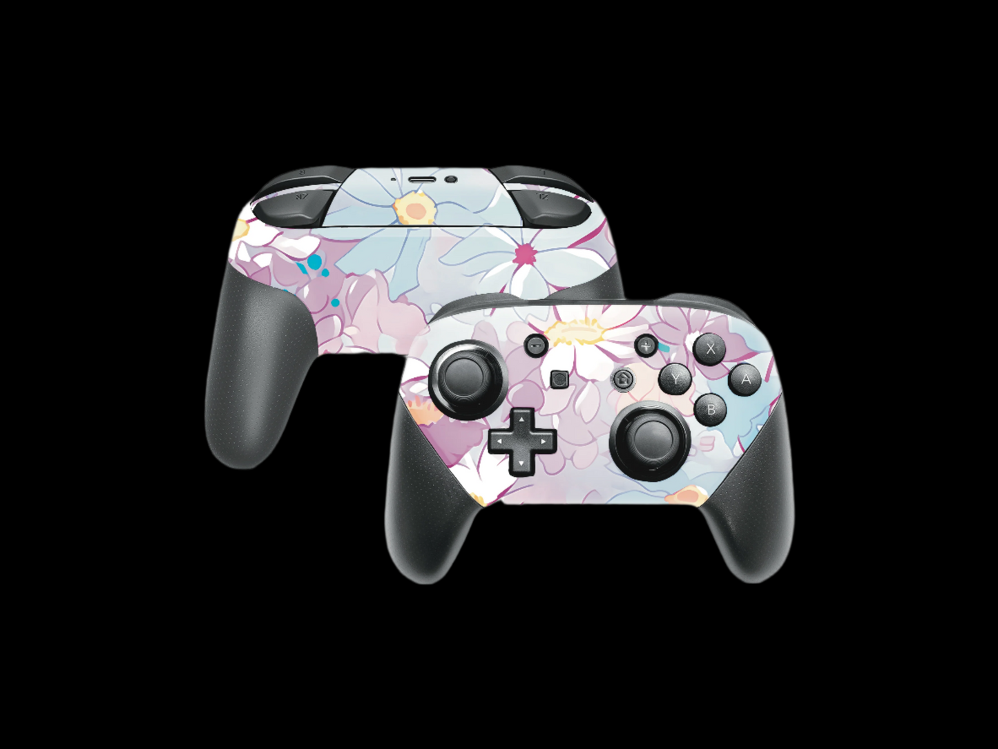 Floral Watercolor Pro Controller skin