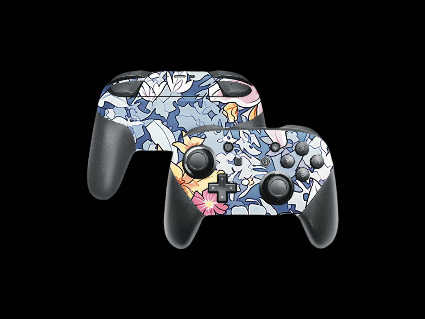 Floral Watercolor Pro Controller skin