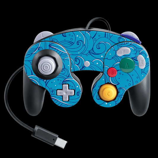 Anime Waves Gamecube Controller skin