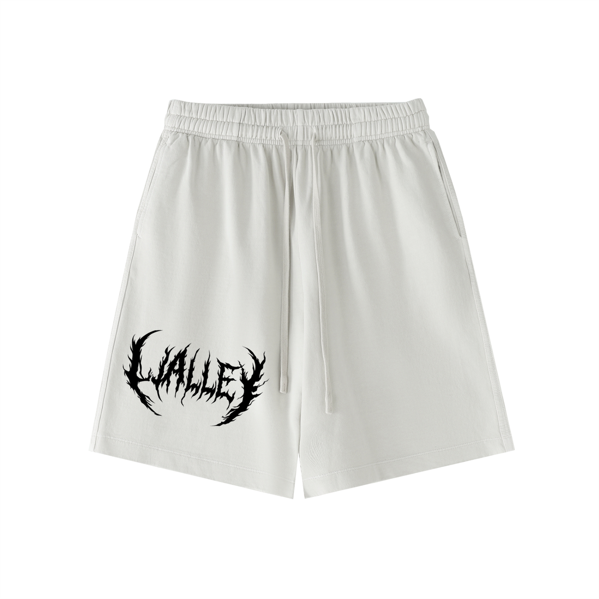 Ljalley Deathmetal Vintage Wash Cotton Shorts