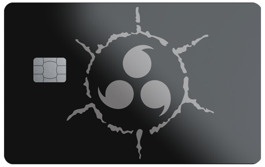 Naruto Holographic Curse Mark Credit Card Skin