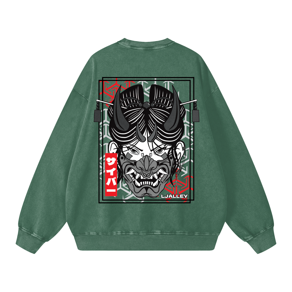 Cyber Oni Sweatshirt - 360 GSM