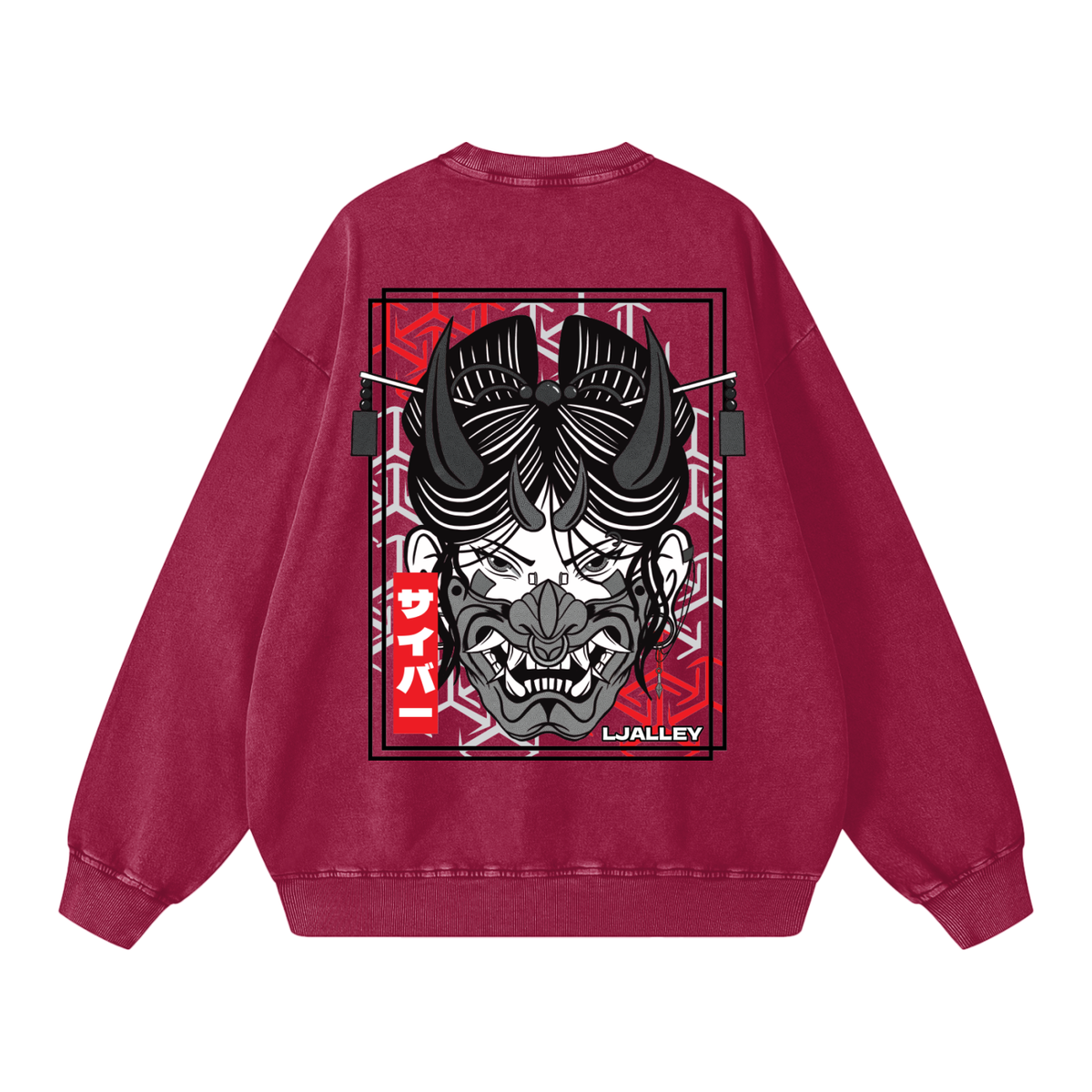 Cyber Oni Sweatshirt - 360 GSM