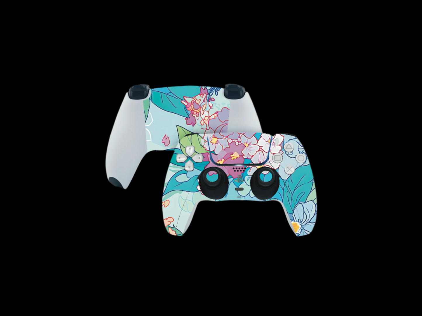 Floral Watercolor Ps5 Controller skin