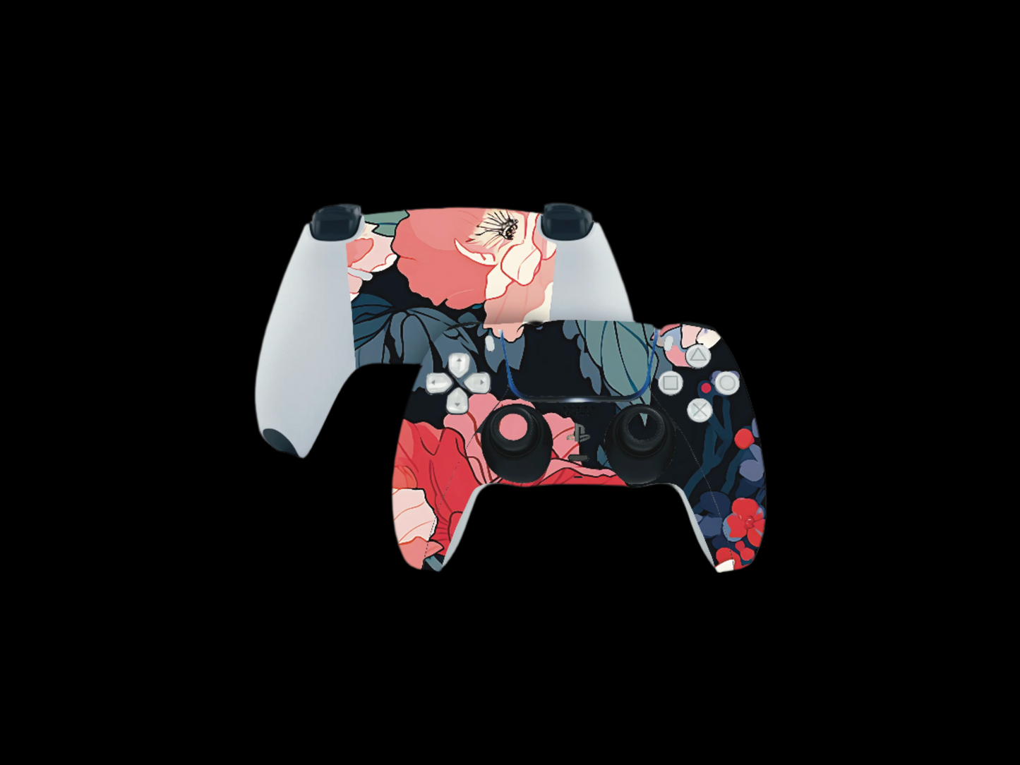 Floral Watercolor Ps5 Controller skin