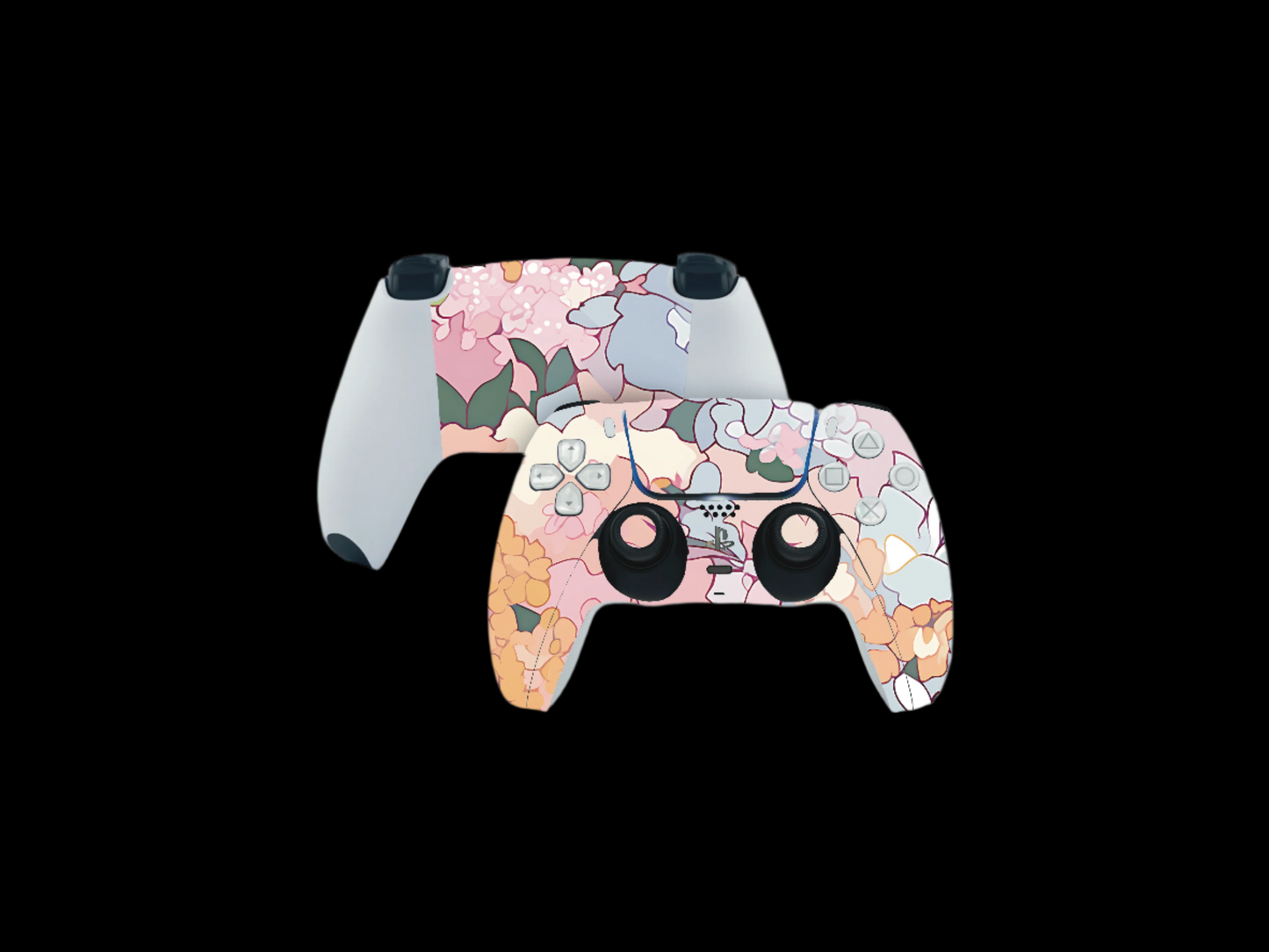 Floral Watercolor Ps5 Controller skin