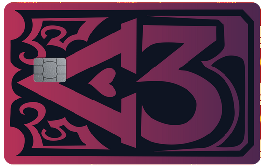 Holographic Velvette Phone Credit Card Skin