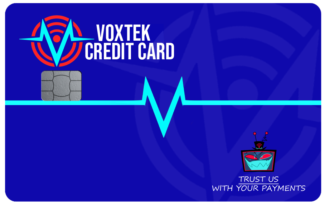 Voxtek Credit Card Skin