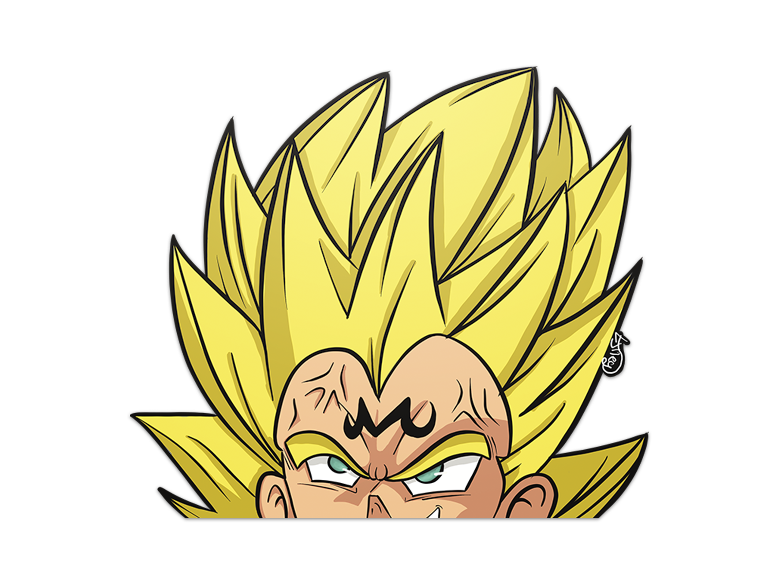 Majin Vegeta Peeker – LJAlley